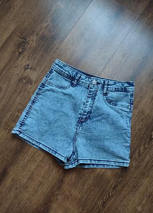 Стильные джинсовые шорты cropp denim