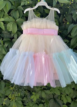 Продається святкова сукня 80 розмір . одягнена 1 раз. всі заміри скину в особисті повідомлення.