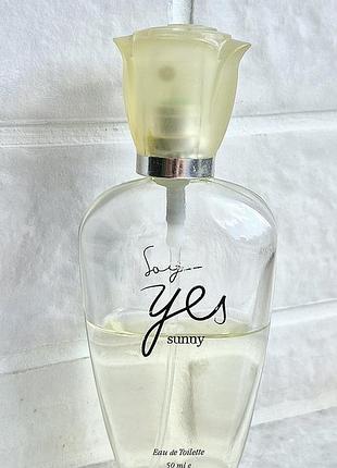 Say yes sunny туалетна вода рідкість!!!