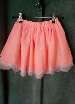 Юбка расклешенная h&amp;m, размер 28,30 (3-5 лет)