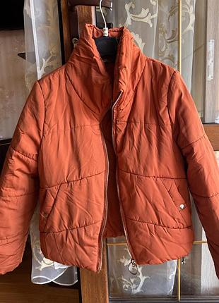 Куртка осінь, колір теракот