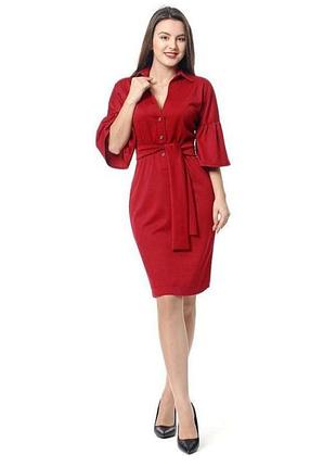 Трикотажное платье