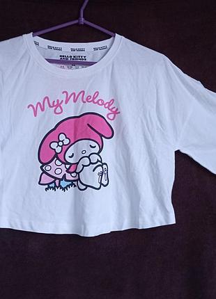 Футболка женская оверсайз, hello kitty, xs, eur 34/36