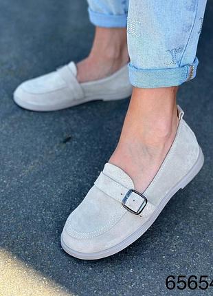 Женские натуральные лоферы с анатомической подошвой 😏🤩