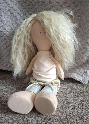 Мягкая куколка ручная работа