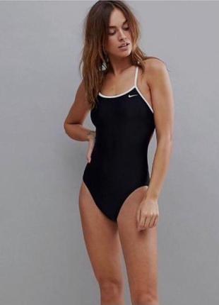 Купальник черный совместный nike