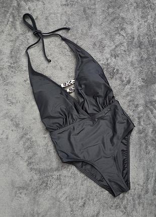 Купальник сдельный, черный, pour moi, u9 8, eur 36.