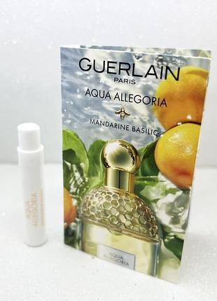 Guerlain aqua allegoria mandarine basilic обʼєм 1мл