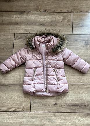 Зимова куртка на дівчинку