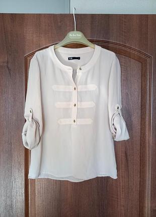 Актуальна блуза в діловому стиі на зріст 152-158 см