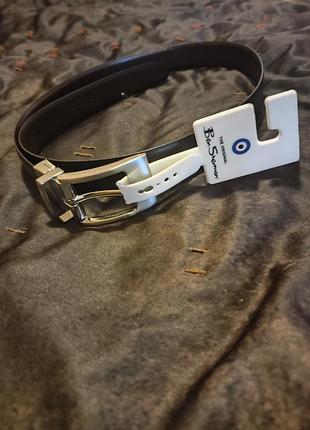 Кожаный ремень ben sherman