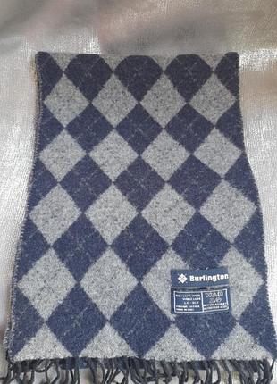 Шарф  вовняний  burlington