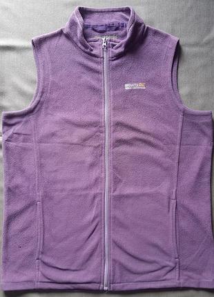 Тонкая флисовая жилетка 100102