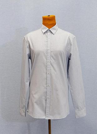Текстурная мужская рубашка slim fit
✂️zara, made in vietnam
📍размер zara 104 размер