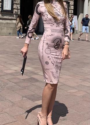 Сукня з тату принтом, no name