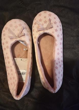 Домашние женские тапочки tu