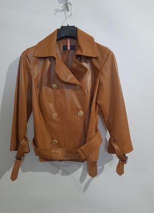 Жіноча шкіряна куртка piazza sempione italy