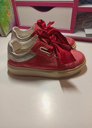 Стильні оксамитові кеди/черевики