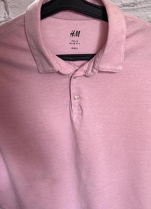 Поло h&m slim fit 4