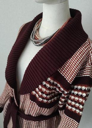 Кардиган женский финальная кофта с поясом
