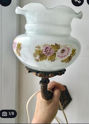 Бра светильник настенный лампа под бронзу