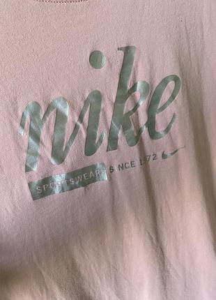Футболка жіноча nike рожева розмір xs 2