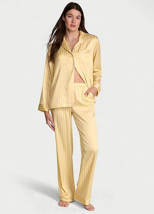 Сатинова піжама victoria's secret розмір s regular до 175 см, оригінал