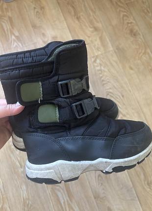 Зимові ботинки на хлопчика 34р