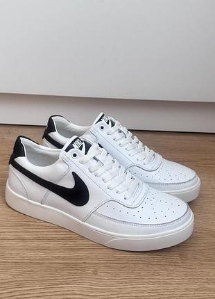 Базові шкіряні кеди nike