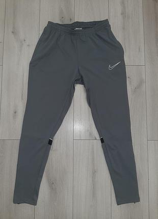 Nike dri fit m мужские брюки серый
