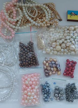 Намистины, ожерелье под жемчуг