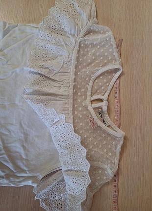 Белая блузка 7-9 лет waikiki