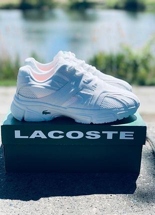 Мужские кроссовки lacoste neo shot textile размеры 40-45