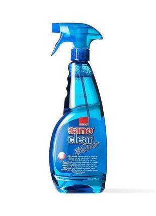 Sano clear засіб для миття скла (вікон, дзеркал), 1 л