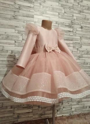 Праздничное детское нарядное платье для принцесс