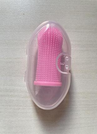 Мʼякий на пальник щітка для чищення зубів котам та собакам