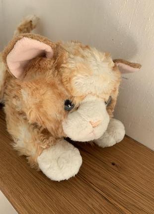 Котик лежить