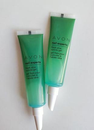 Ухаживающий гель для ногтей и кутикулы с алое эйвон avon nail expert