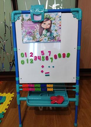 Мольберт развивающий для рисования, счетовница и т.д.