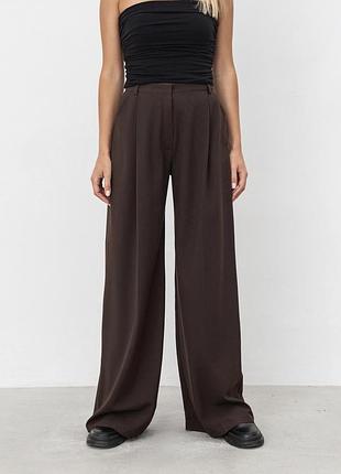 Штани "мюнстер" romashka коричневий