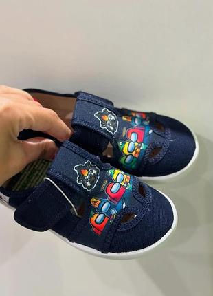 Тапки для хлопчика в садочок 26,28,29