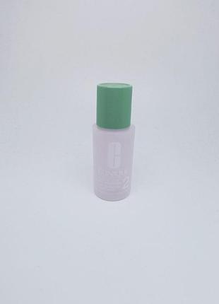 Очисний лосьйон для сухої та комбінованої шкіри clinique clarifying lotion No2