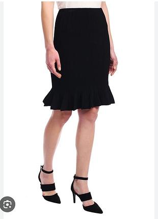Юбка-рыбка черная