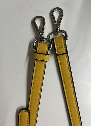 Длинный ремень для сумки цвета куркумы ремешок для сумочки