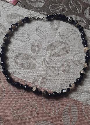Ожерелье с агатом
