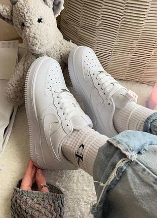 Кроссовки nike air force 1 classic white low