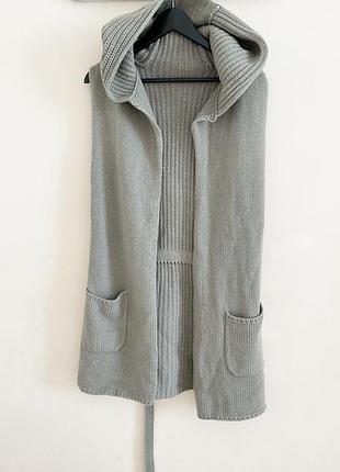 Вязанная жилетка оригинал max mara