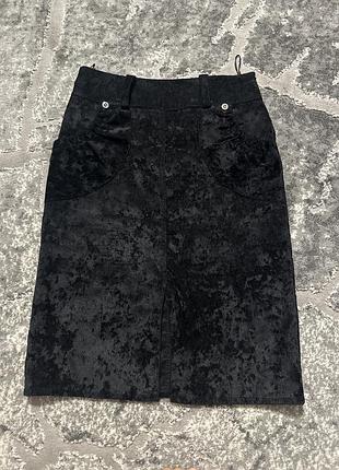 Жіноча спідниця тепла вельвет