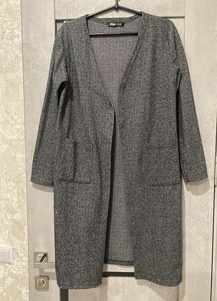 Кардіган подовжений