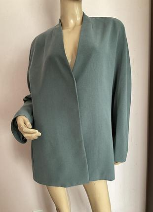 Качественный удлиненный жакет/ xxl/ brend jaeger